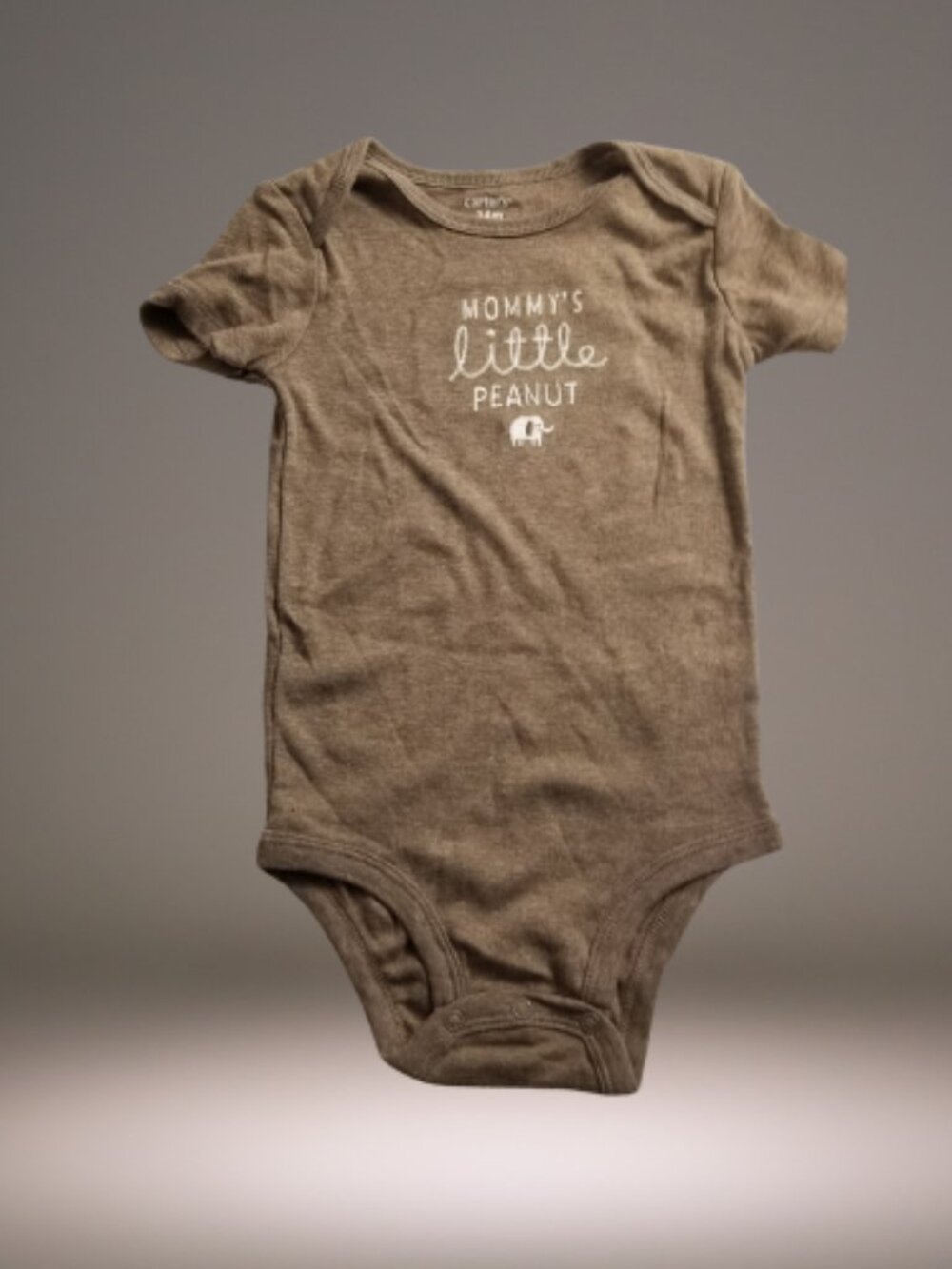 Carters Baby 24M Mommys Little Peanut Elephant Bodysuit NWT